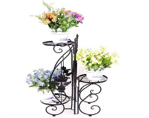铁艺客厅花架