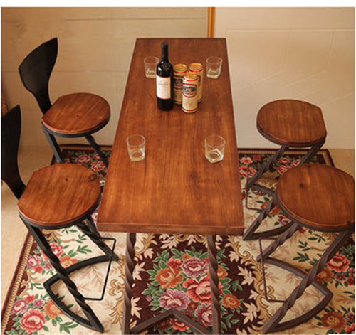 铁木复古餐桌