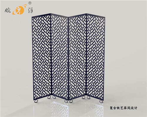 中式铁艺屏风厂家